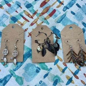Set of 3 Earrings